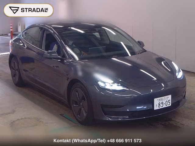TESLA MODEL 3 RWD 2022, samochód z aukcji Japonii