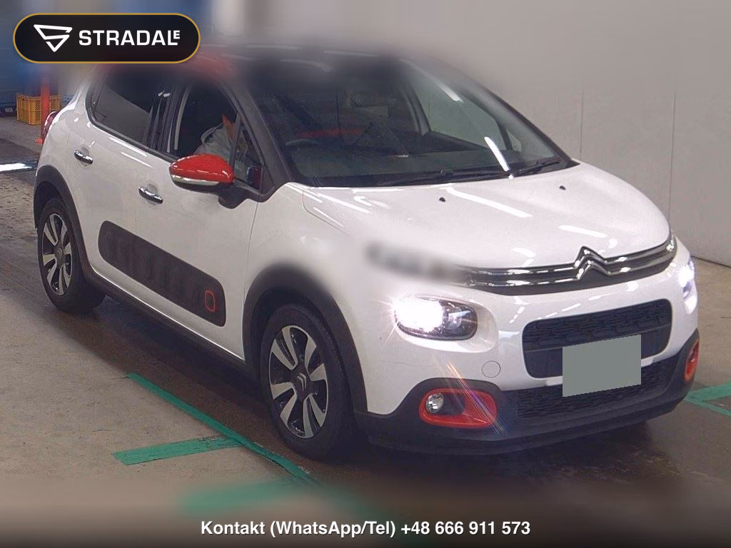 CITROEN C3 SHINE 2018, aukcja z Japonii, zdjęcie 1