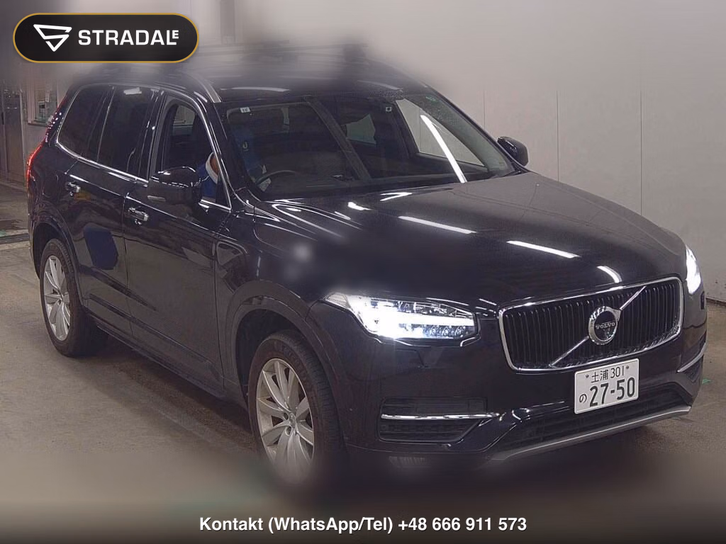 VOLVO XC90 4WD T5 AWD MOMENTUM 2017, aukcja z Japonii, zdjęcie 1