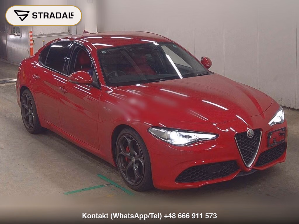 ALFA ROMEO GIULIA 4D 2.0 TURBO VELOCE 2021, aukcja z Japonii, zdjęcie 1