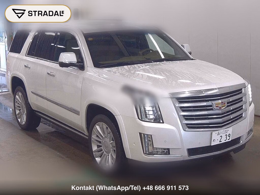 CADILLAC ESCALADE 4WD PLATINUM 2018, aukcja z Japonii, zdjęcie 1