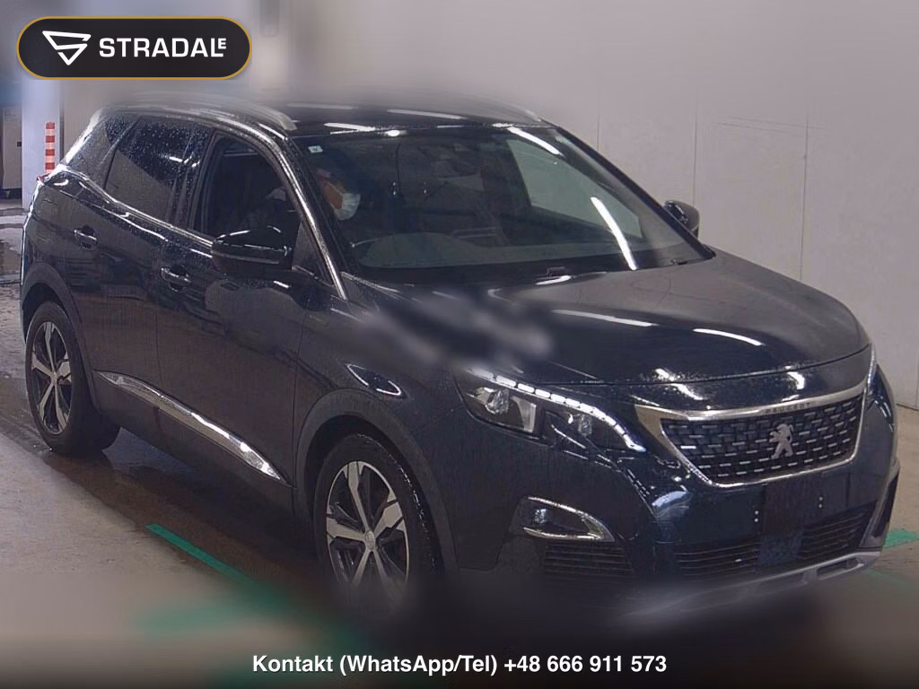 PEUGEOT SUV 3008 GT BLUE HDI 2021, aukcja z Japonii, zdjęcie 1
