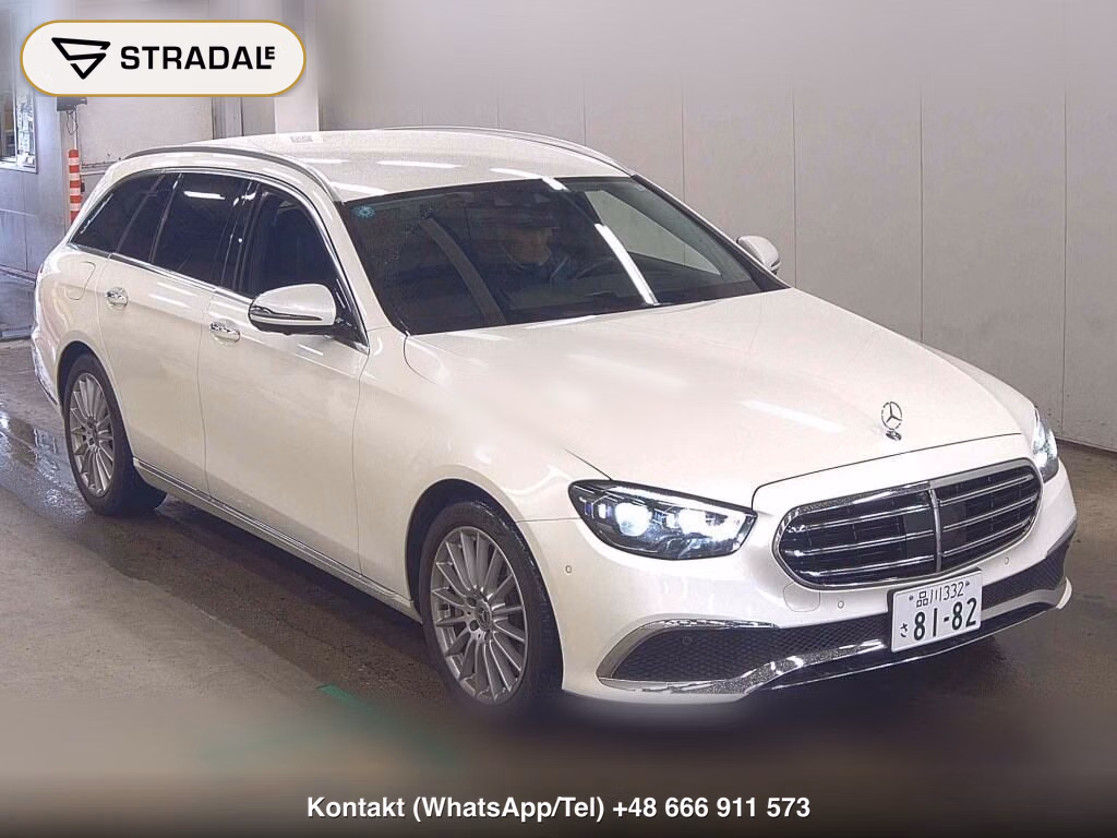 MERCEDES BENZ E-CLASS STATIONWAGON 4WD E450 4MATIC STATIONWAGON EXCLUSIVE ISG M 2022, aukcja z Japonii, zdjęcie 1