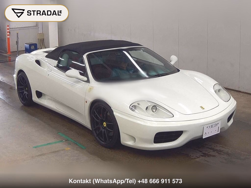 FERRARI 360 OP F1 SPIDER 2002, aukcja z Japonii, zdjęcie 1