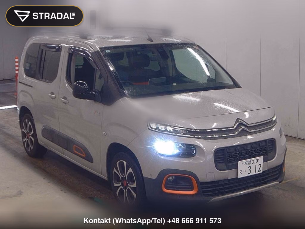 CITROEN BERLINGO SHINE XTR PACK 2020, aukcja z Japonii, zdjęcie 1