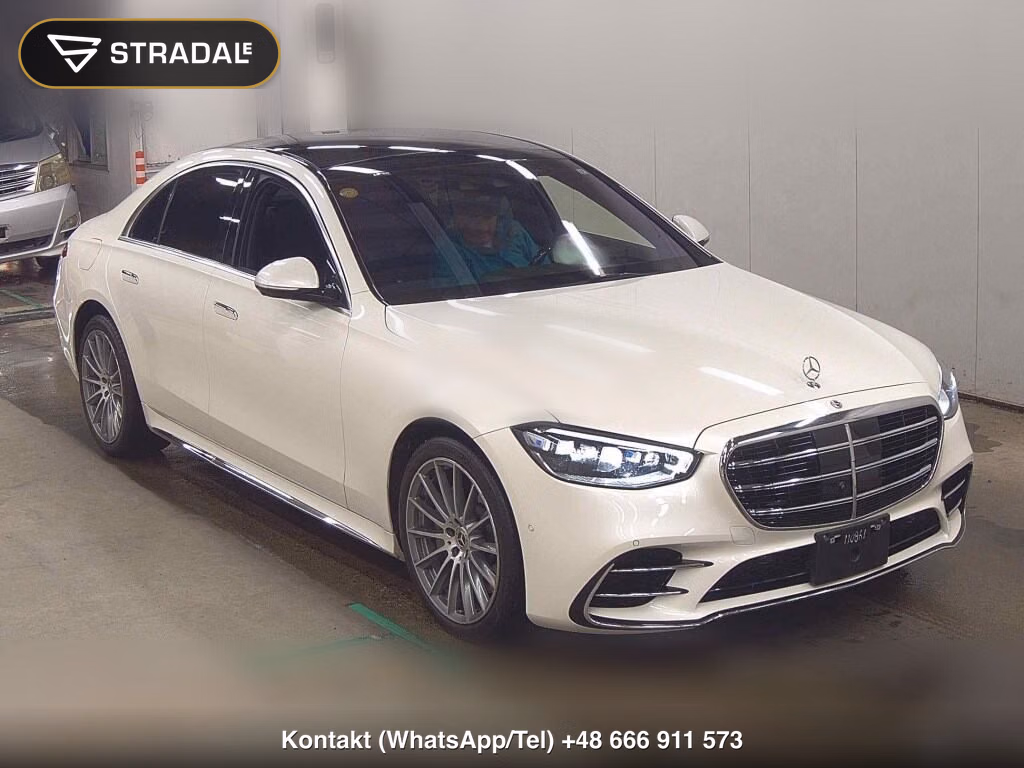 MERCEDES BENZ S-CLASS 4D 4WD S500 4MATIC AMG LINE 2021, aukcja z Japonii, zdjęcie 1