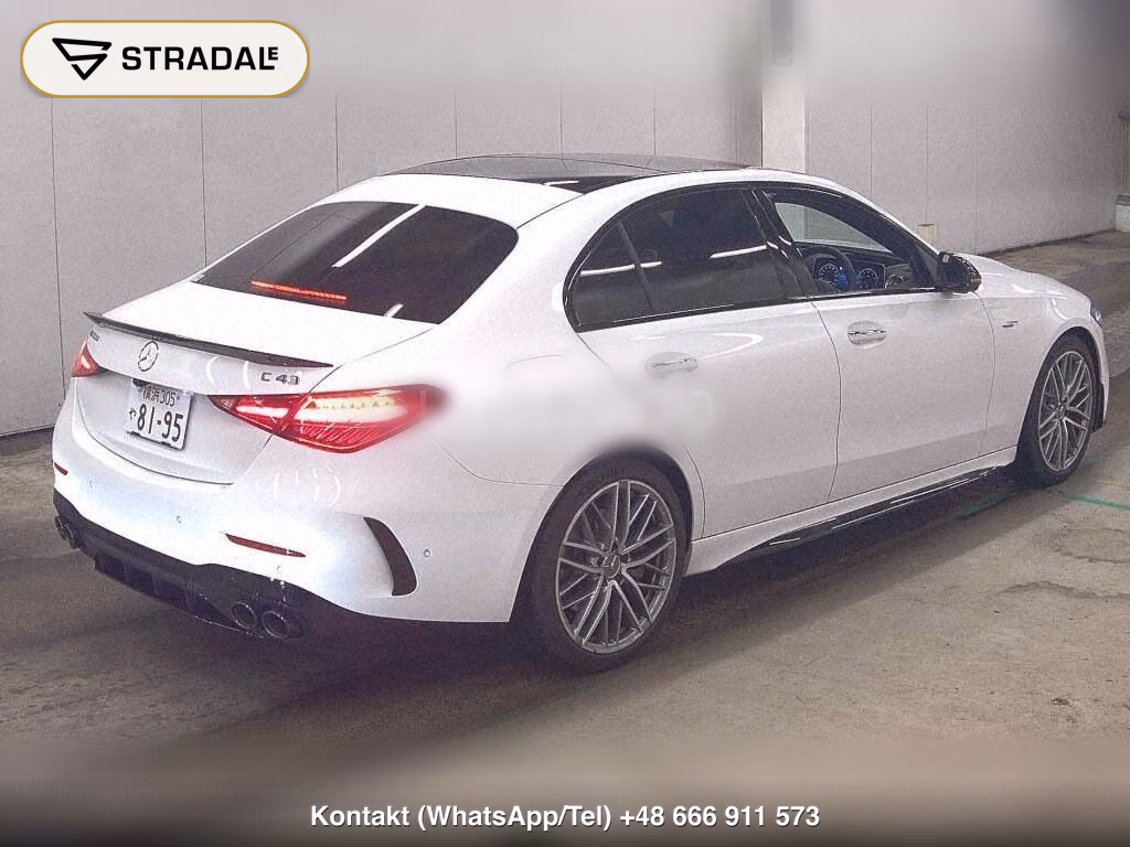 MERCEDES AMG C-CLASS 4D 4WD C43 4MATIC BSG MODEL, miniaturka 6