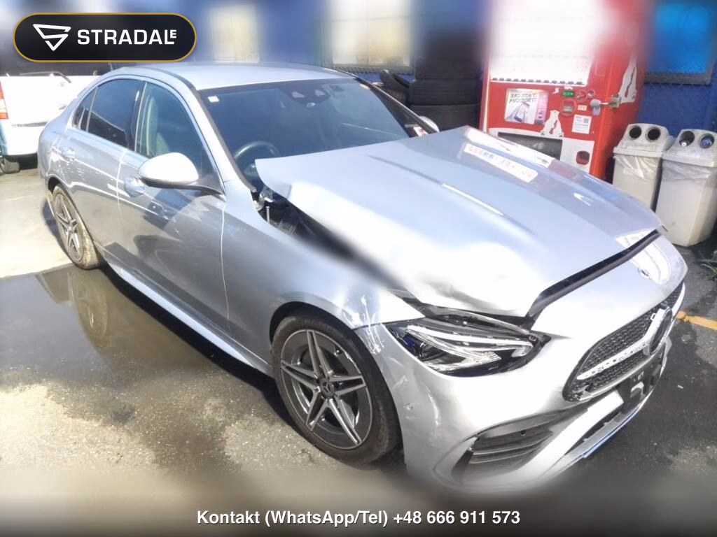 MERCEDES BENZ C-CLASS 4D C220D AVANTGARDE AMG LINE 2023, aukcja z Japonii, zdjęcie 1