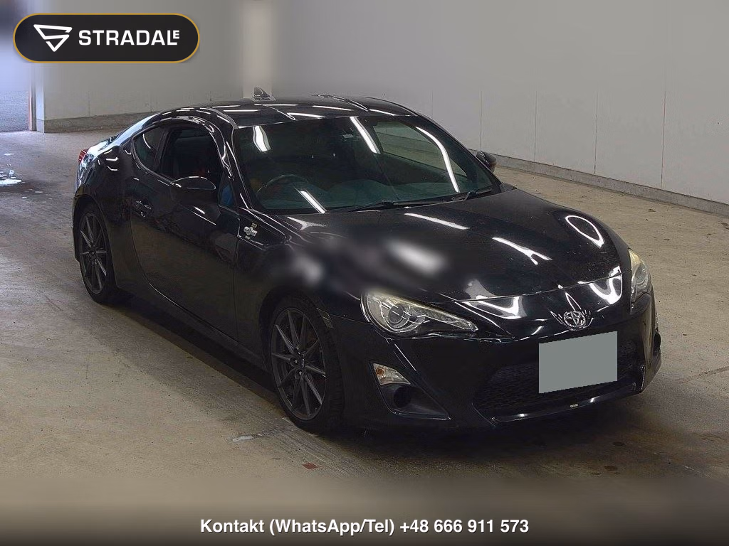 TOYOTA 86 GT 2012, aukcja z Japonii, zdjęcie 1