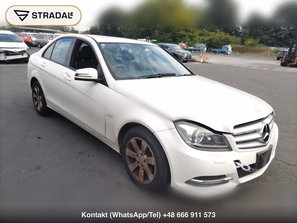 MERCEDES BENZ C-CLASS 4D C200 BLUEEFFICIENCY LITE 2011, aukcja z Japonii, zdjęcie 1