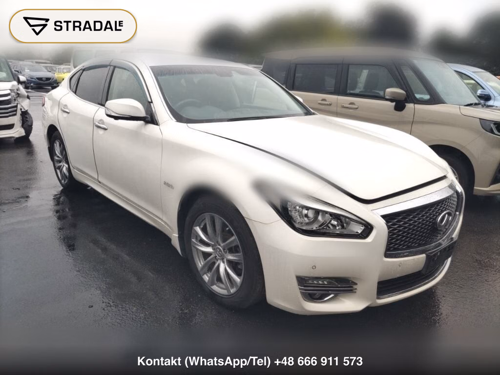 NISSAN FUGA HYBRID BASE GRADE 2015, aukcja z Japonii, zdjęcie 1