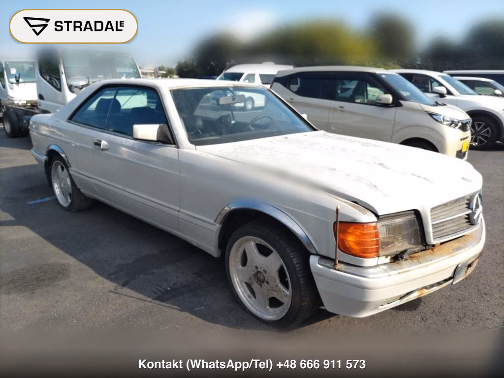 MERCEDES BENZ S-CLASS CP 560SEC 1988, aukcja z Japonii, zdjęcie 1