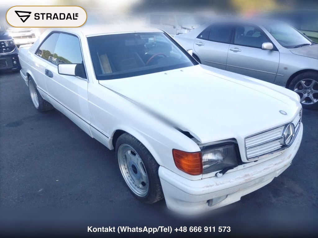 MERCEDES BENZ S-CLASS 2HT 500SEC 1989, aukcja z Japonii, zdjęcie 1