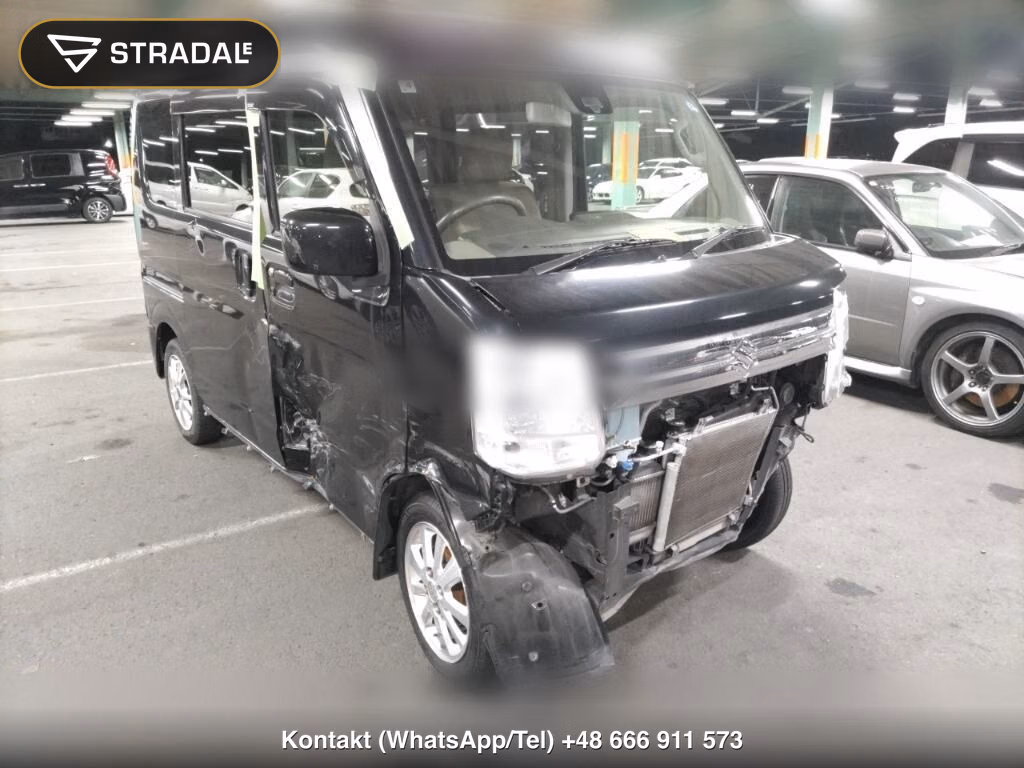 SUZUKI EVERY WAGON PZ TURBO 2017, aukcja z Japonii, zdjęcie 1