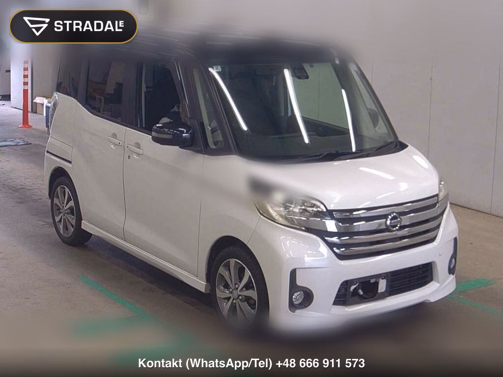 NISSAN DAYZ ROOX HIGHWAY STAR TURBO 2016, aukcja z Japonii, zdjęcie 1