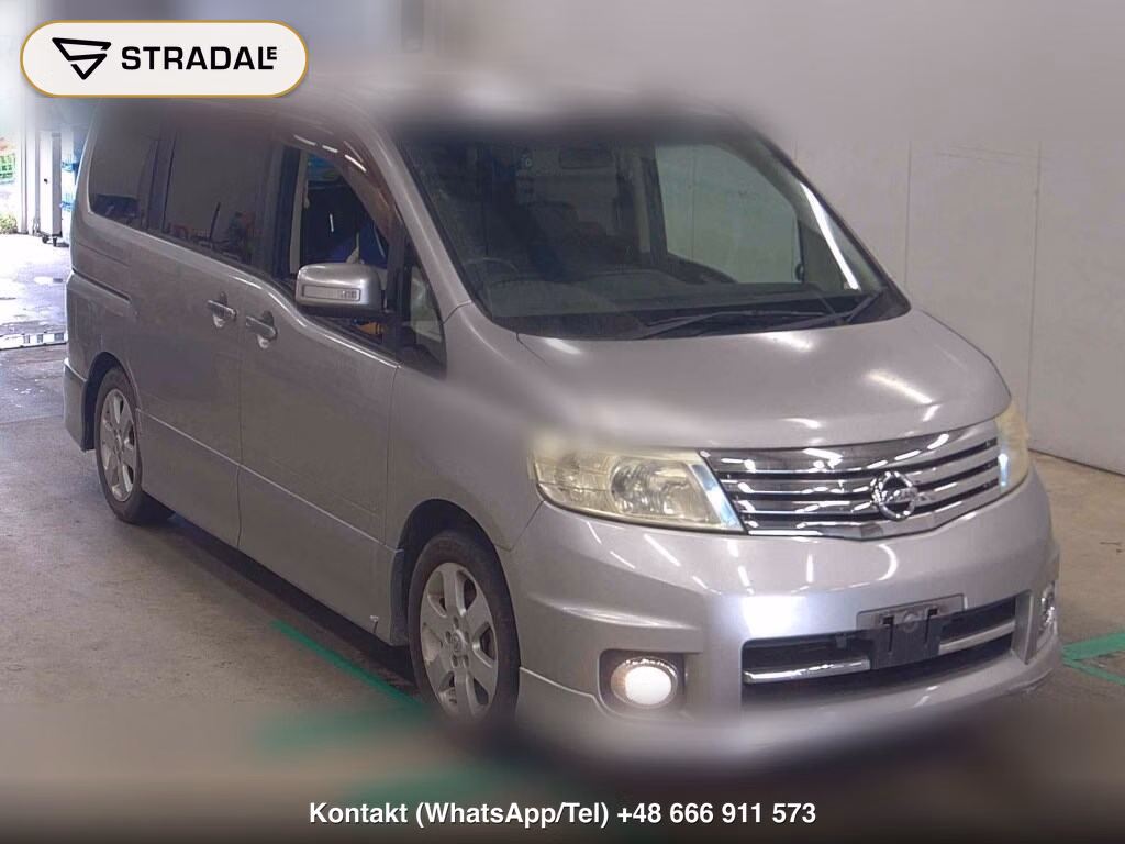 NISSAN SERENA 5D HIGHWAY STAR 2007, aukcja z Japonii, zdjęcie 1
