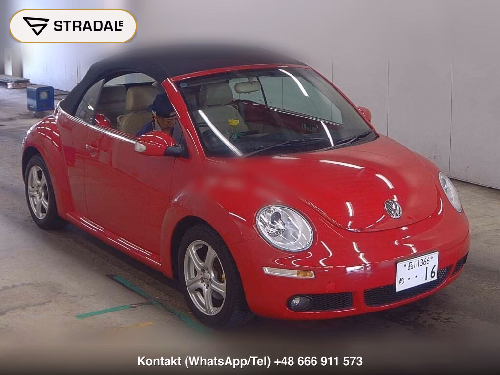 VOLKSWAGEN NEW BEETLE CABRIOLET LZ 2006, aukcja z Japonii, zdjęcie 1