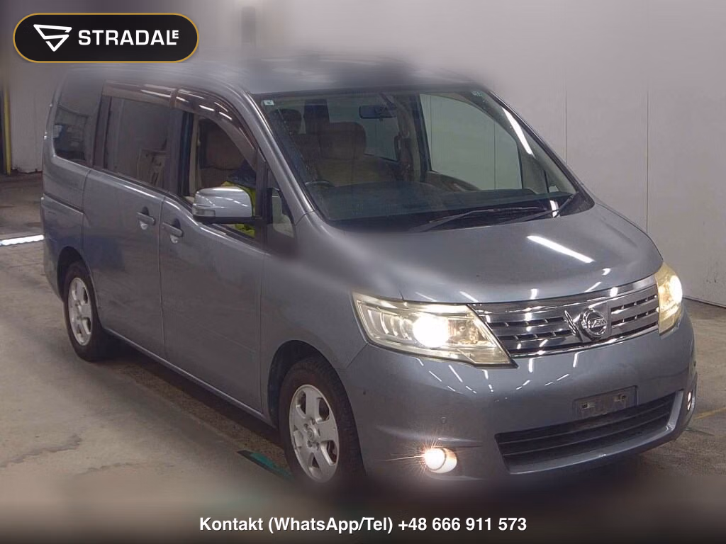 NISSAN SERENA 5D 20G 2009, aukcja z Japonii, zdjęcie 1