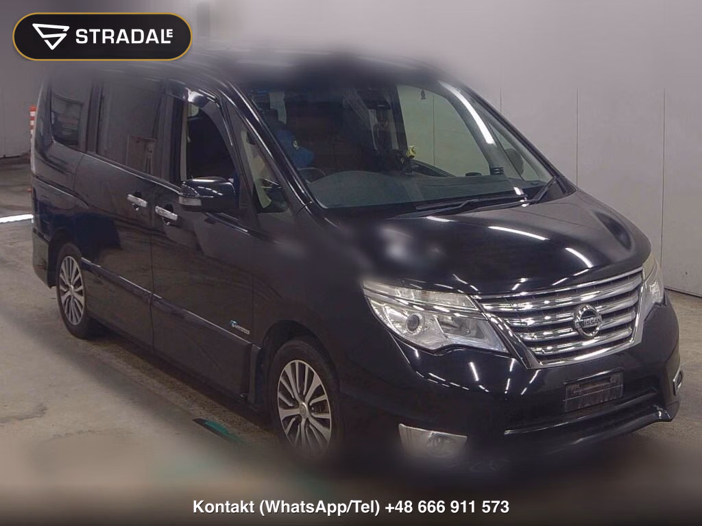 NISSAN SERENA 5D HIGHWAY STAR S-HYBRID 2014, aukcja z Japonii, zdjęcie 1