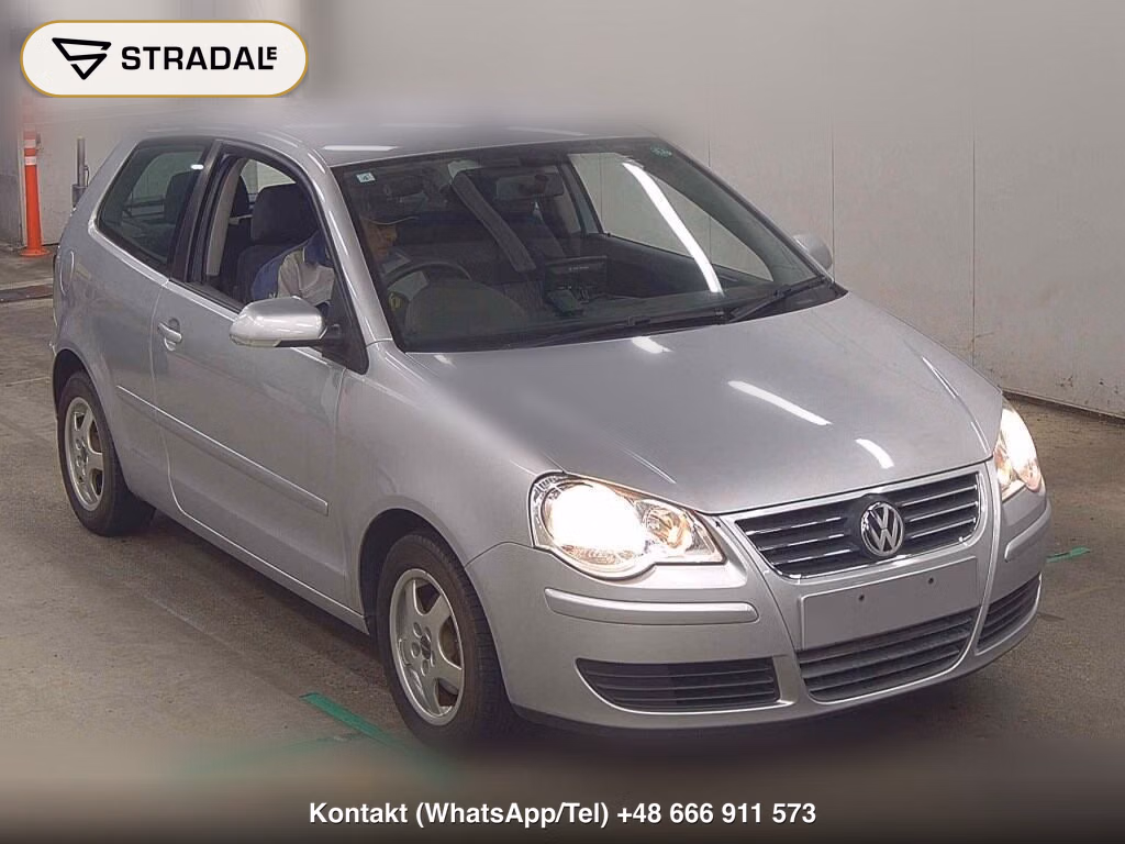 VOLKSWAGEN POLO 3D 1.4 TREND LINE 2007, aukcja z Japonii, zdjęcie 1