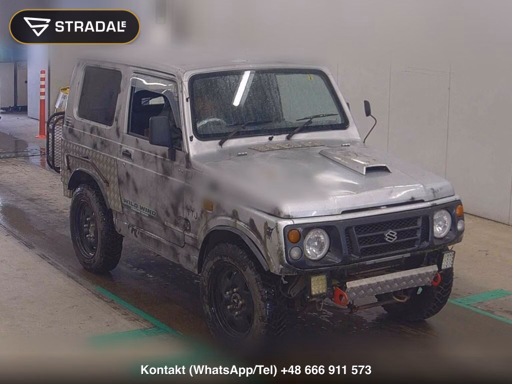 SUZUKI JIMNY 3D 4WD WILD WIND 1996, aukcja z Japonii, zdjęcie 1