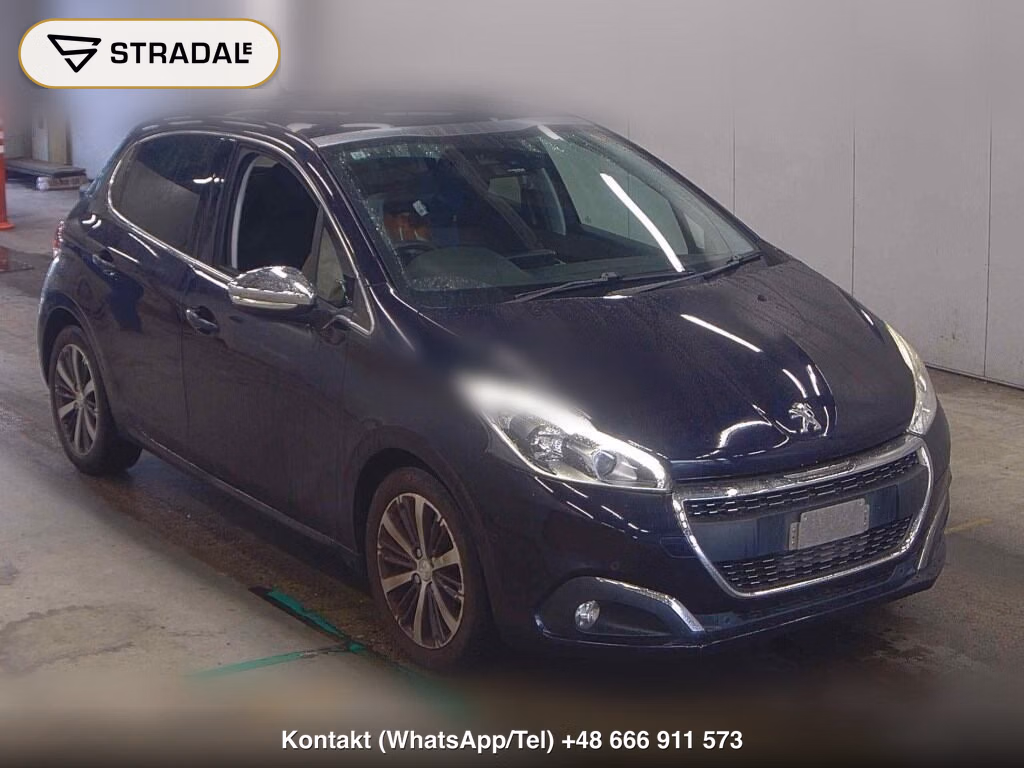 PEUGEOT 208 5D ALLURE 2017, aukcja z Japonii, zdjęcie 1