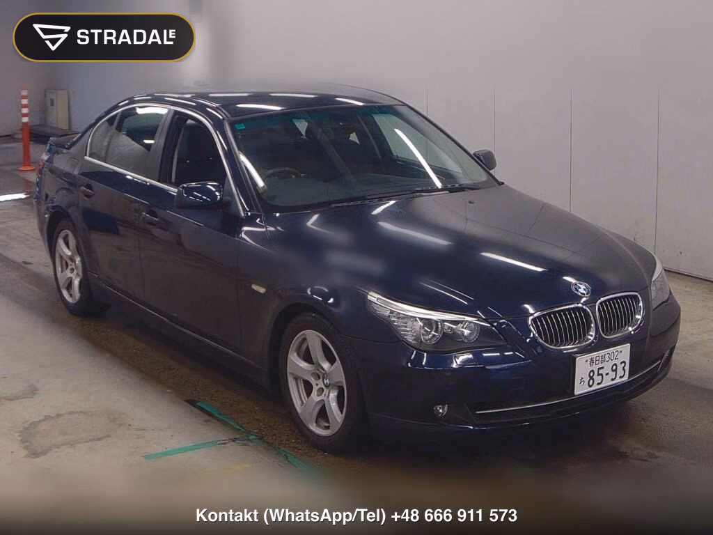 BMW 5 SERIES 4D 525I 2008, aukcja z Japonii, zdjęcie 1