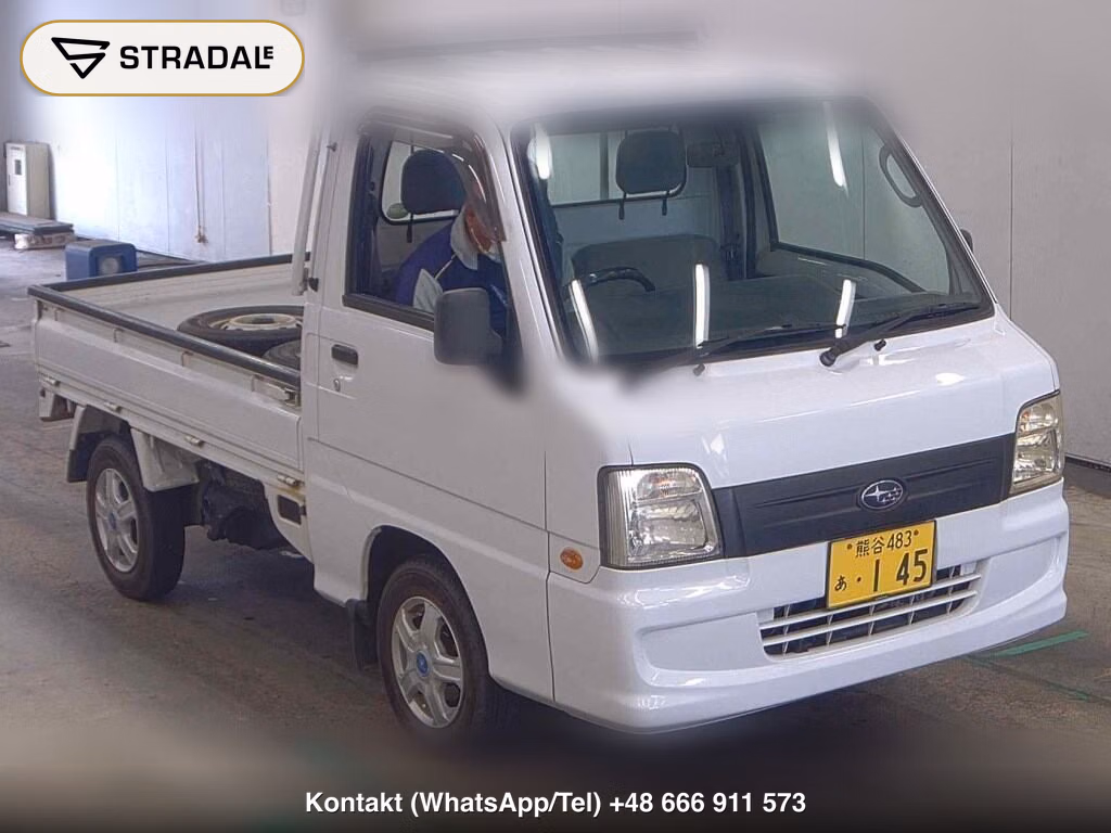 SUBARU SAMBAR TRUCK 4WD TB 2008, aukcja z Japonii, zdjęcie 1