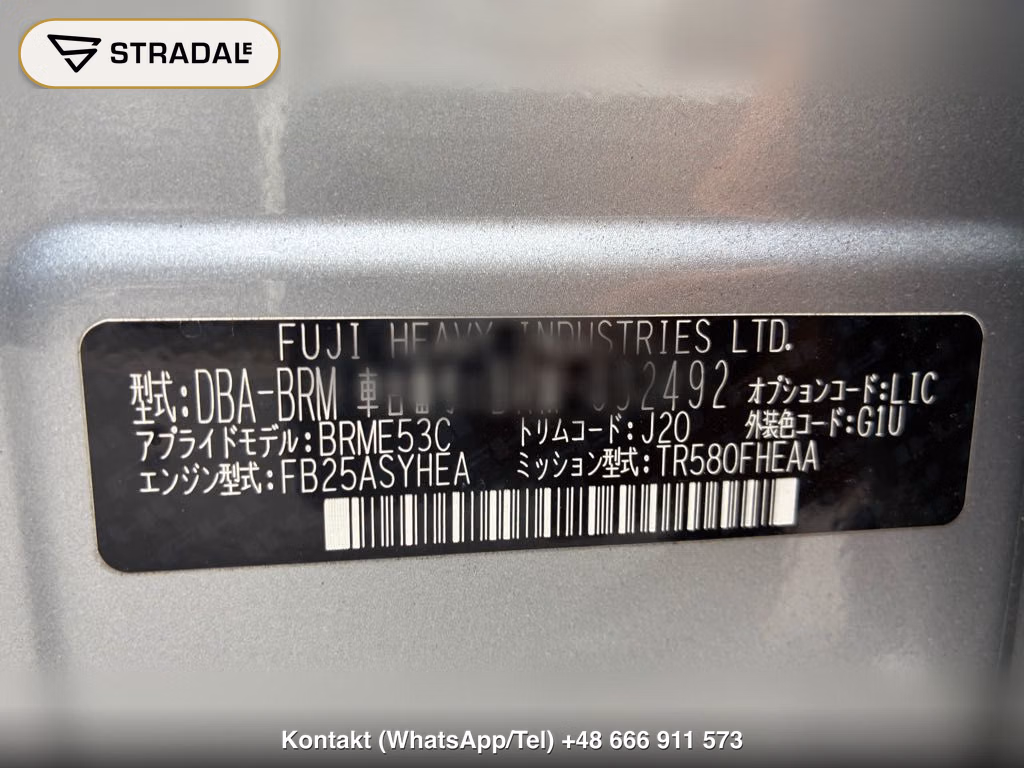 SUBARU LEGACY TOURING WAGON 4WD 2.5I EYESIGHT S PACKAGE, miniaturka 12