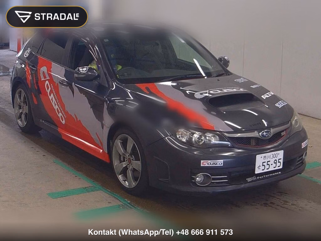 SUBARU IMPREZA 5D 4WD WRX STI 2007, aukcja z Japonii, zdjęcie 1