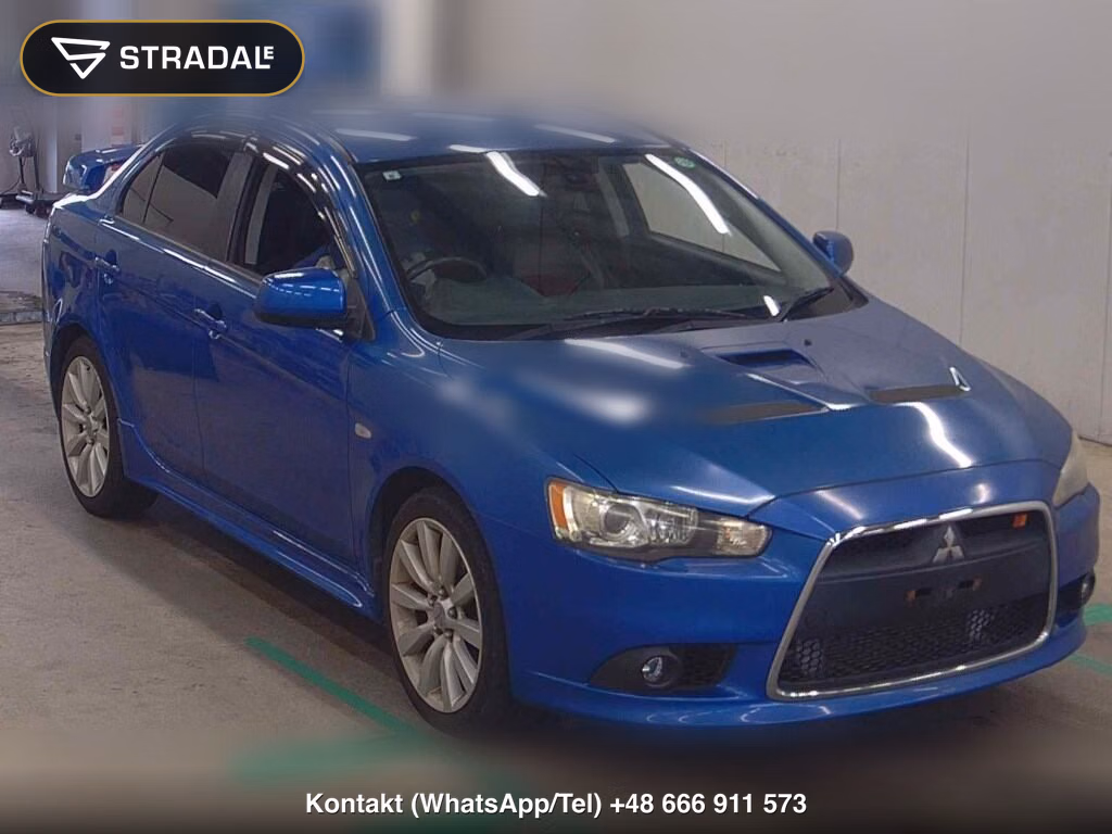 MITSUBISHI GALANT FORTIS 4WD RALLIART 2009, aukcja z Japonii, zdjęcie 1