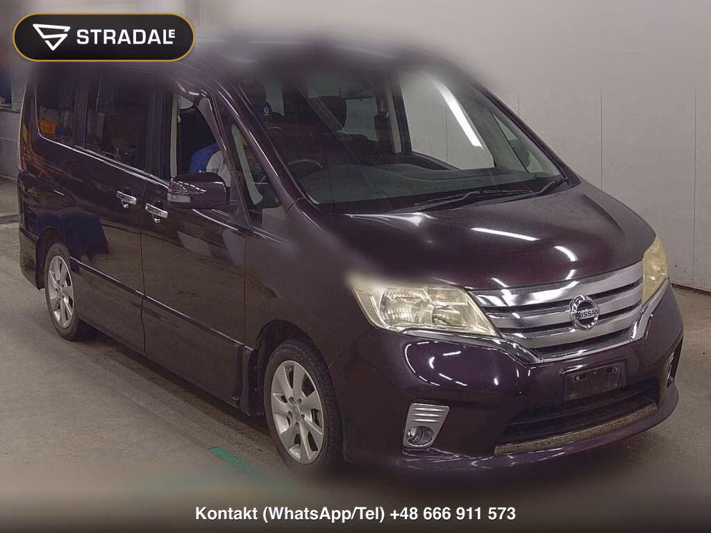 NISSAN SERENA 5D HIGHWAY STAR 2011, aukcja z Japonii, zdjęcie 1