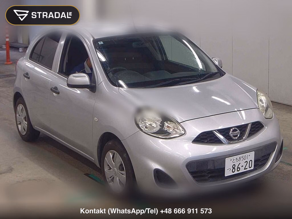 NISSAN MARCH 5D S 2015, aukcja z Japonii, zdjęcie 1