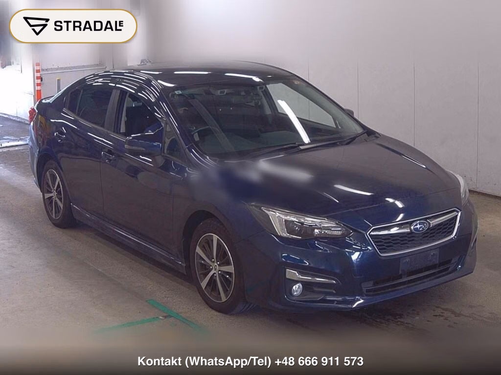 SUBARU IMPREZA G4 2019, aukcja z Japonii, zdjęcie 1