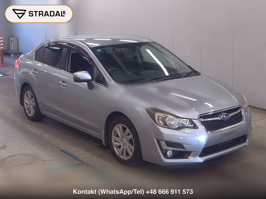 SUBARU IMPREZA G4 4WD 2.0I EYESIGHT 2015, aukcja z Japonii, zdjęcie 1