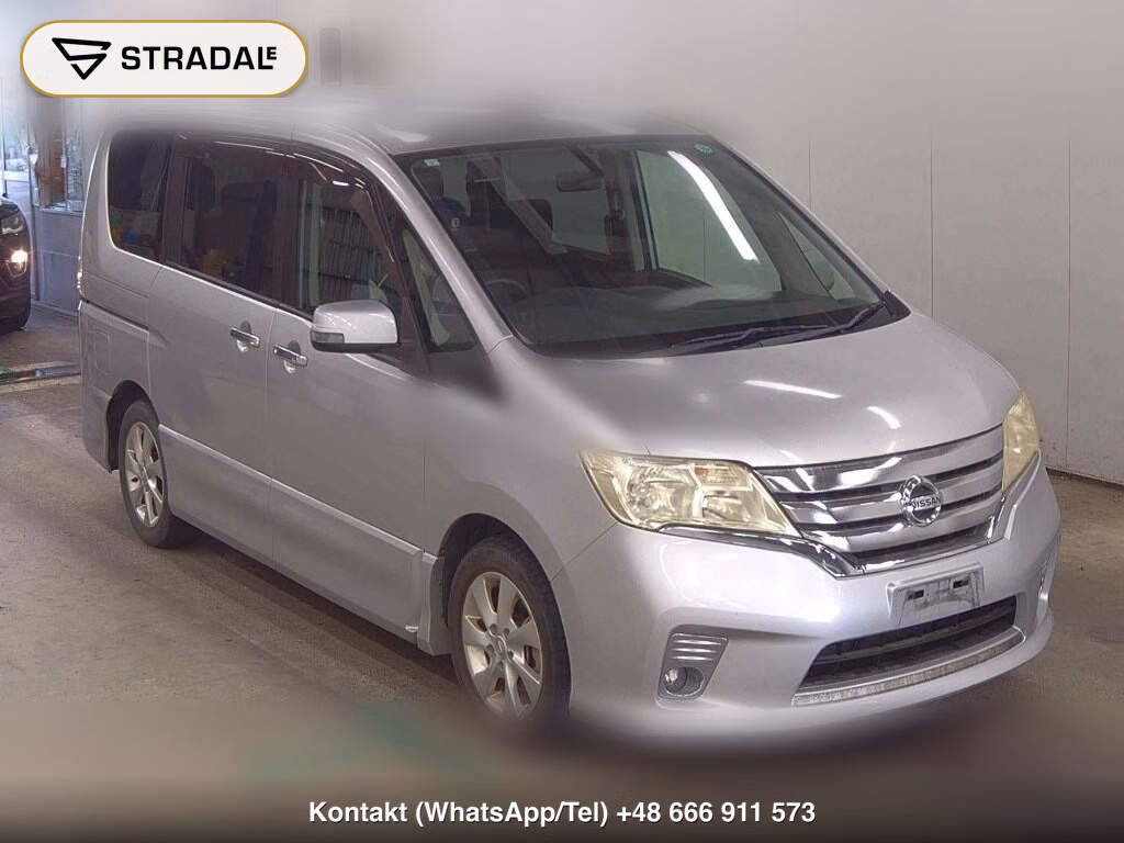 NISSAN SERENA 5D HIGHWAY STAR 2011, aukcja z Japonii, zdjęcie 1
