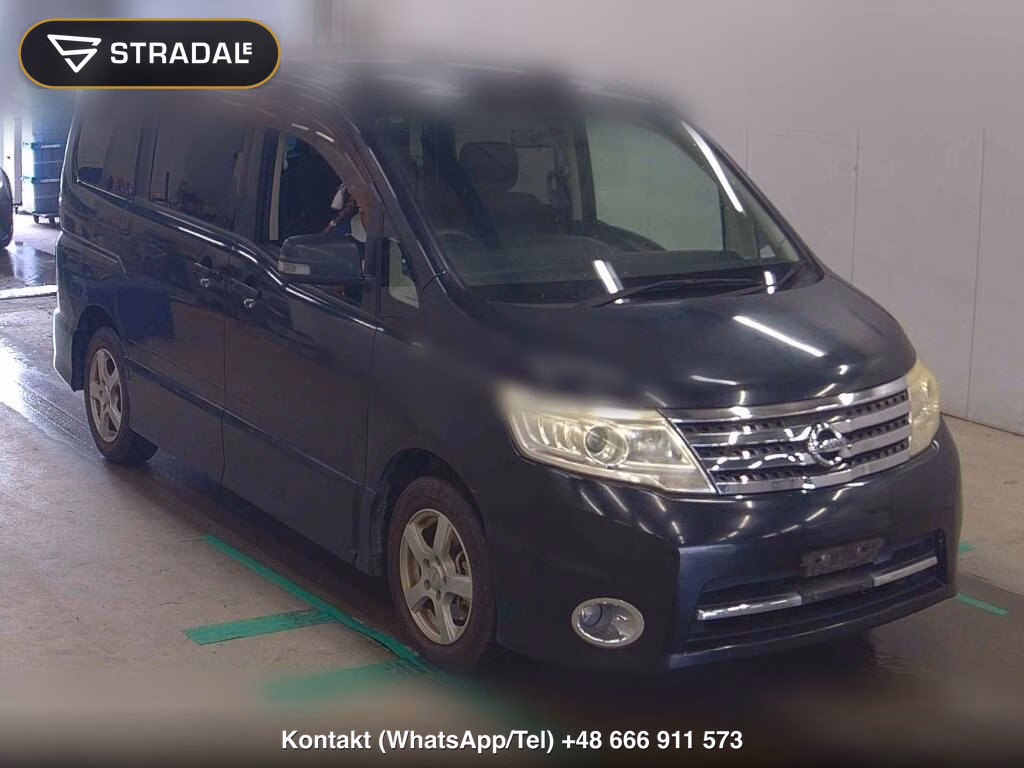 NISSAN SERENA 5D HIGHWAY STAR V SELECTION 2010, aukcja z Japonii, zdjęcie 1