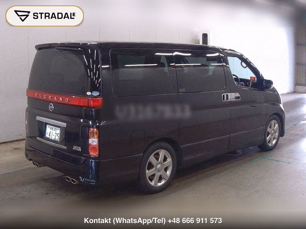 NISSAN ELGRAND 5D 250 HIGHWAY STAR BLACK LEATHER NAVI EDIT, miniaturka 6