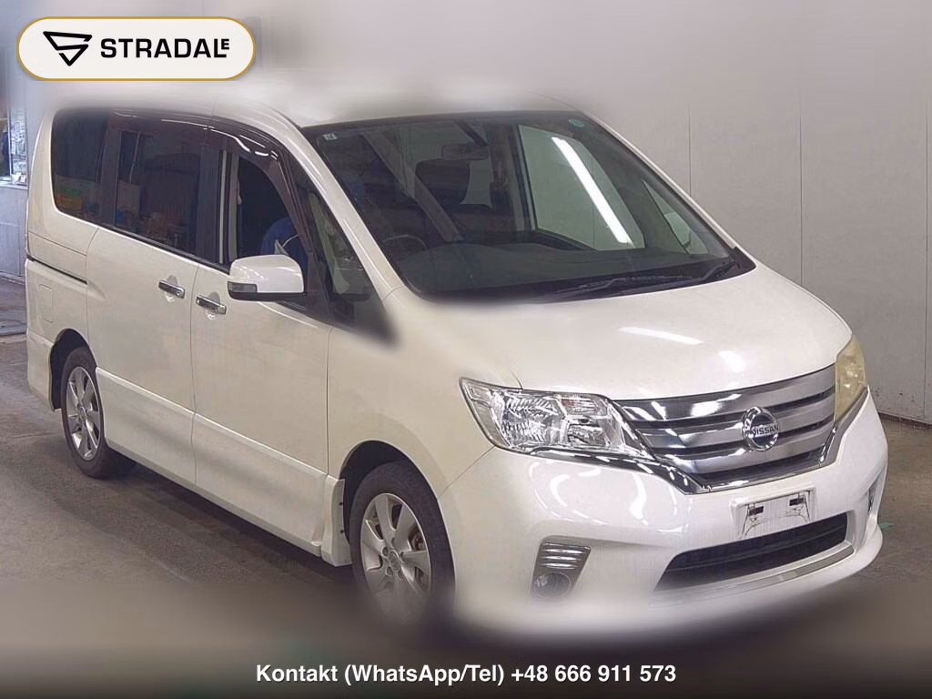 NISSAN SERENA 5D HIGHWAY STAR V SELECTION 2011, aukcja z Japonii, zdjęcie 1