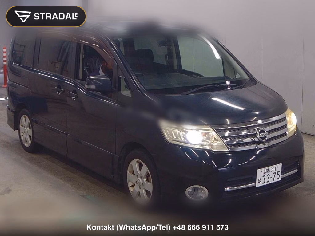 NISSAN SERENA 5D HIGHWAY STAR V SELECTION 2010, aukcja z Japonii, zdjęcie 1