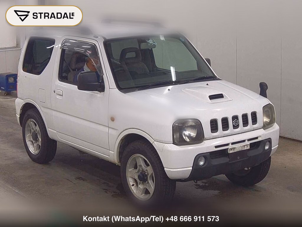 SUZUKI JIMNY 3D 4WD XC 2001, aukcja z Japonii, zdjęcie 1