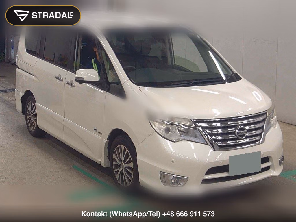 NISSAN SERENA 5D HIGHWAY STAR G S-HYBRID ADVANCED SAFETY 2014, aukcja z Japonii, zdjęcie 1