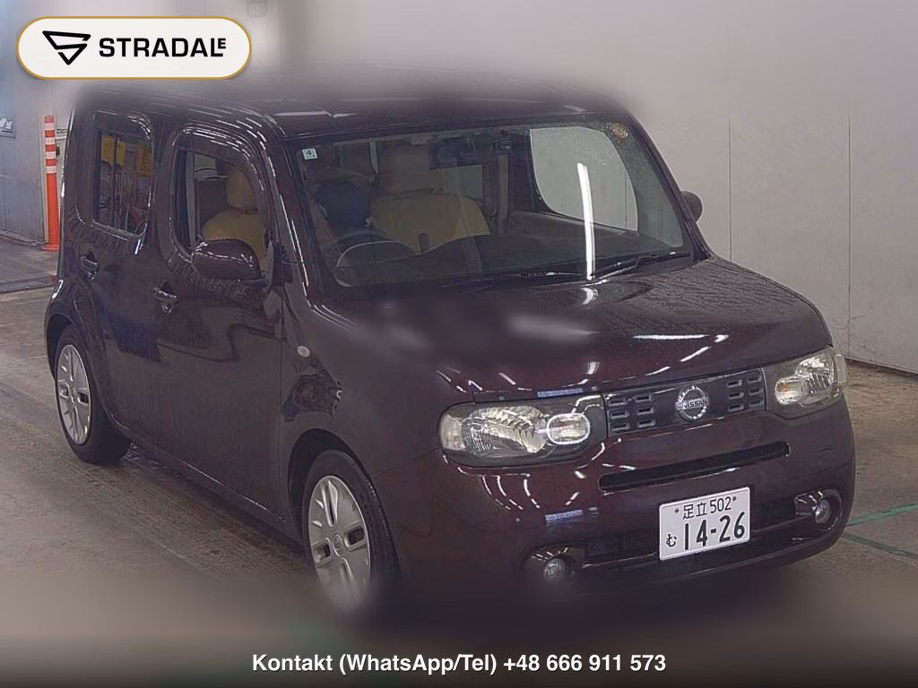 NISSAN CUBE 15X 2014, aukcja z Japonii, zdjęcie 1