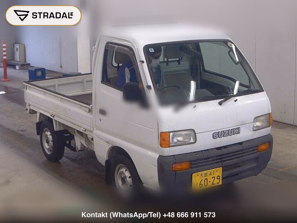 SUZUKI CARRY TRUCK 4WD KL 1997, aukcja z Japonii, zdjęcie 1