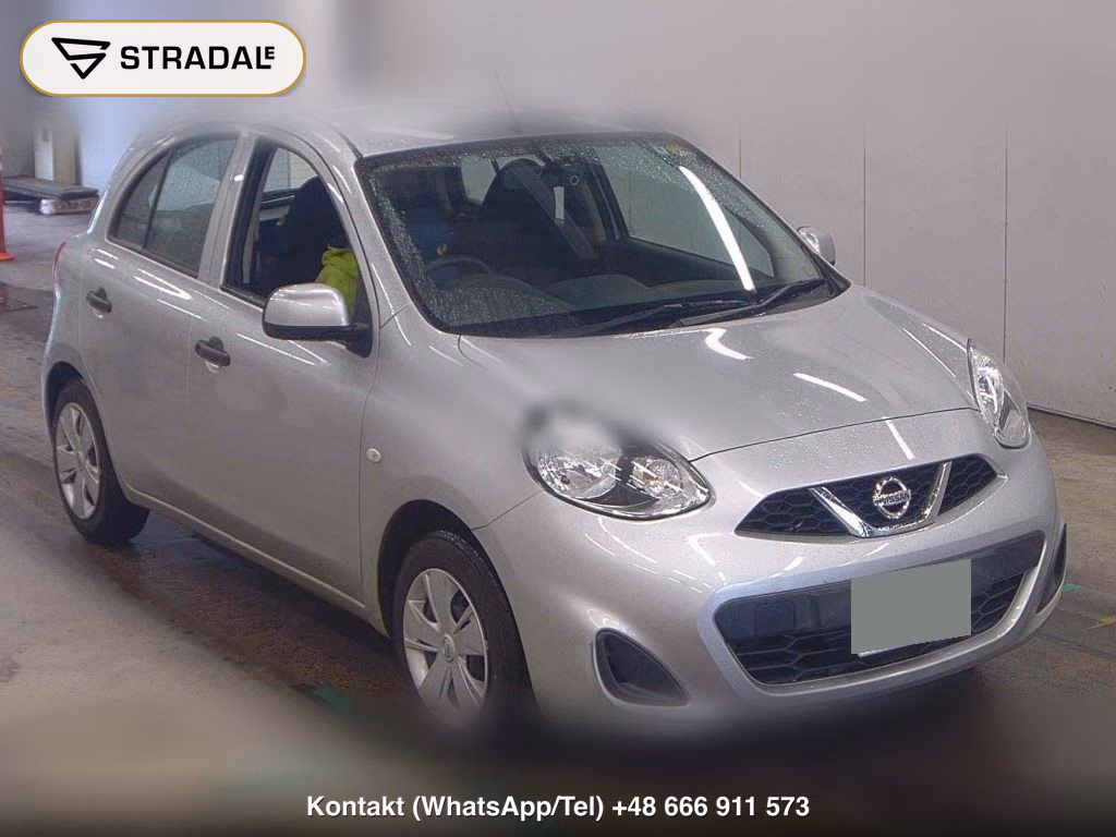 NISSAN MARCH 5D S 2018, aukcja z Japonii, zdjęcie 1