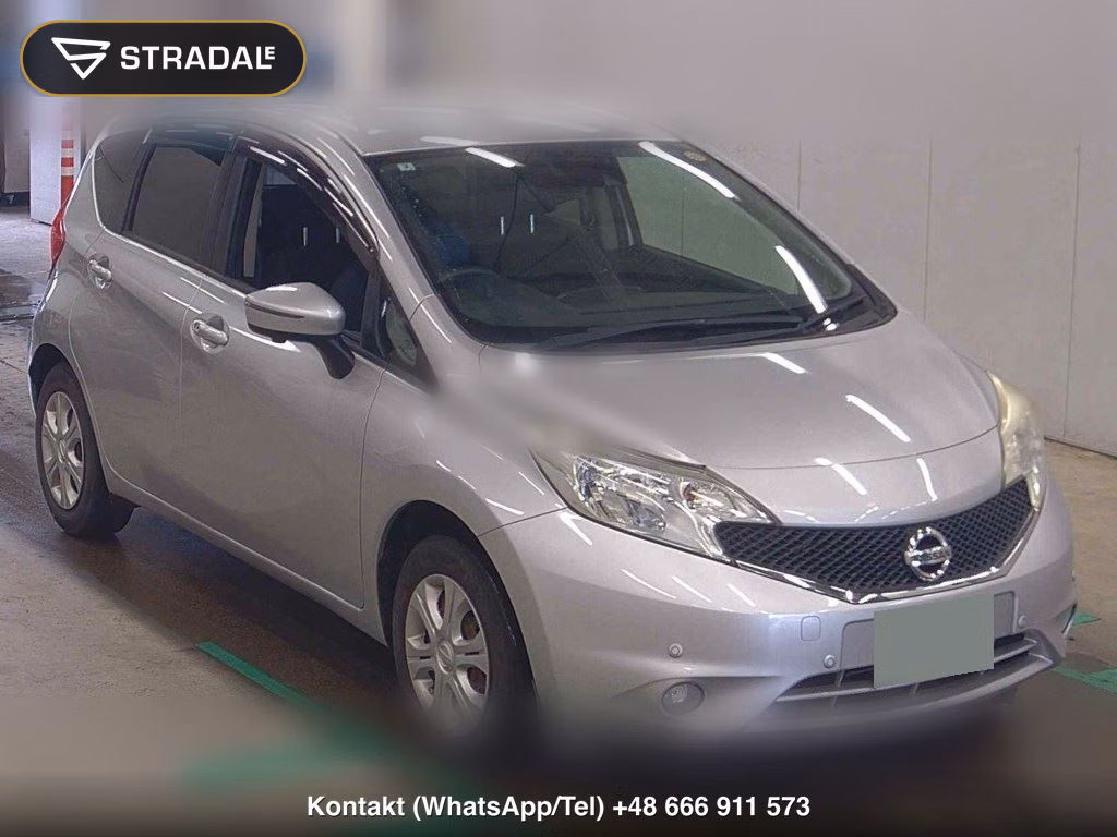 NISSAN NOTE X 2016, aukcja z Japonii, zdjęcie 1