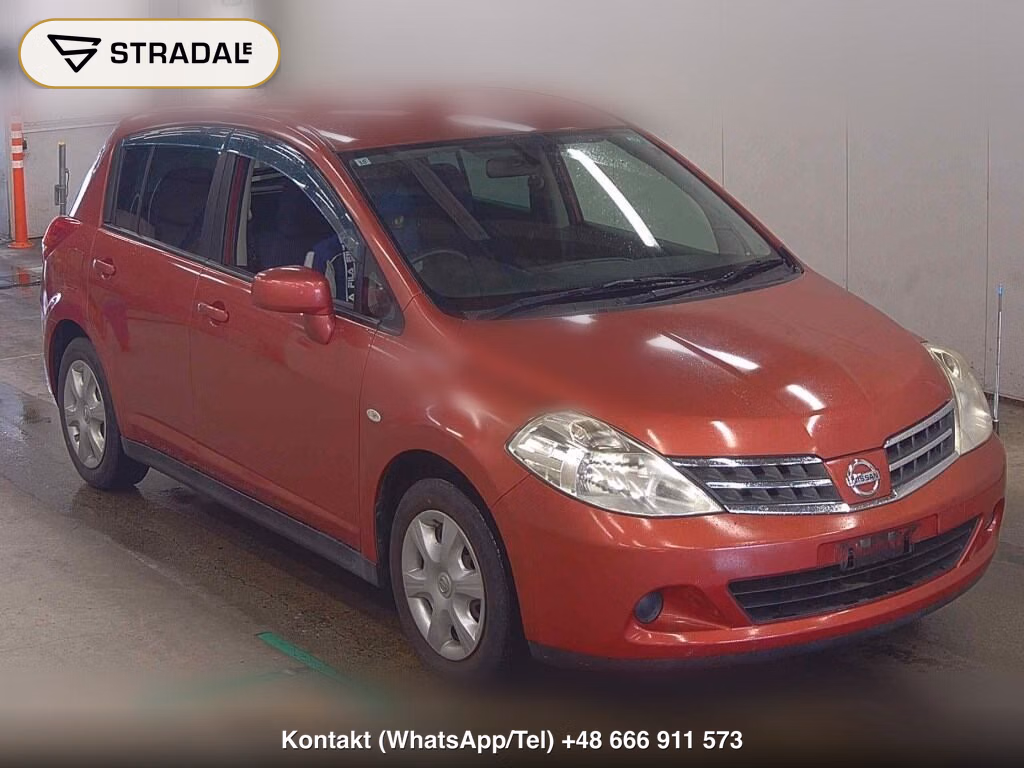 NISSAN TIIDA 15M SV + PLASMA 2011, aukcja z Japonii, zdjęcie 1