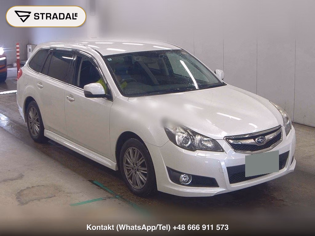 SUBARU LEGACY TOURING WAGON 4WD 2.5I EYESIGHT B-SPORT G PACKAGE 2012, aukcja z Japonii, zdjęcie 1