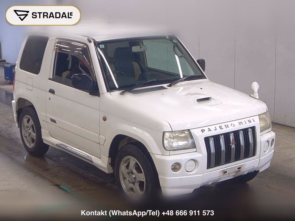 MITSUBISHI PAJERO MINI 4WD DUKE 2002, aukcja z Japonii, zdjęcie 1