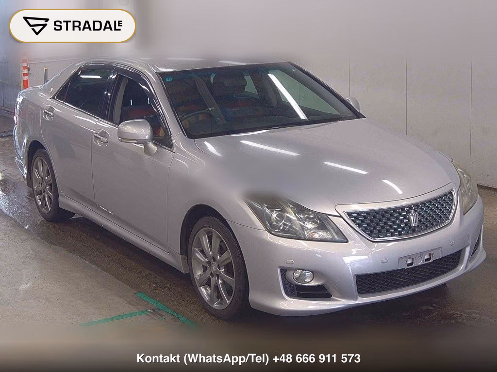 TOYOTA CROWN 4D 2.5 ATHLETE NAVI PACKAGE 2008, aukcja z Japonii, zdjęcie 1